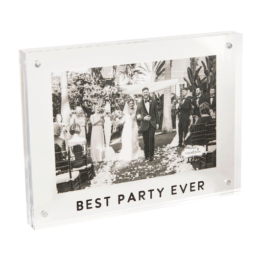 Mudpie Best Party Ever Acrylic Frame