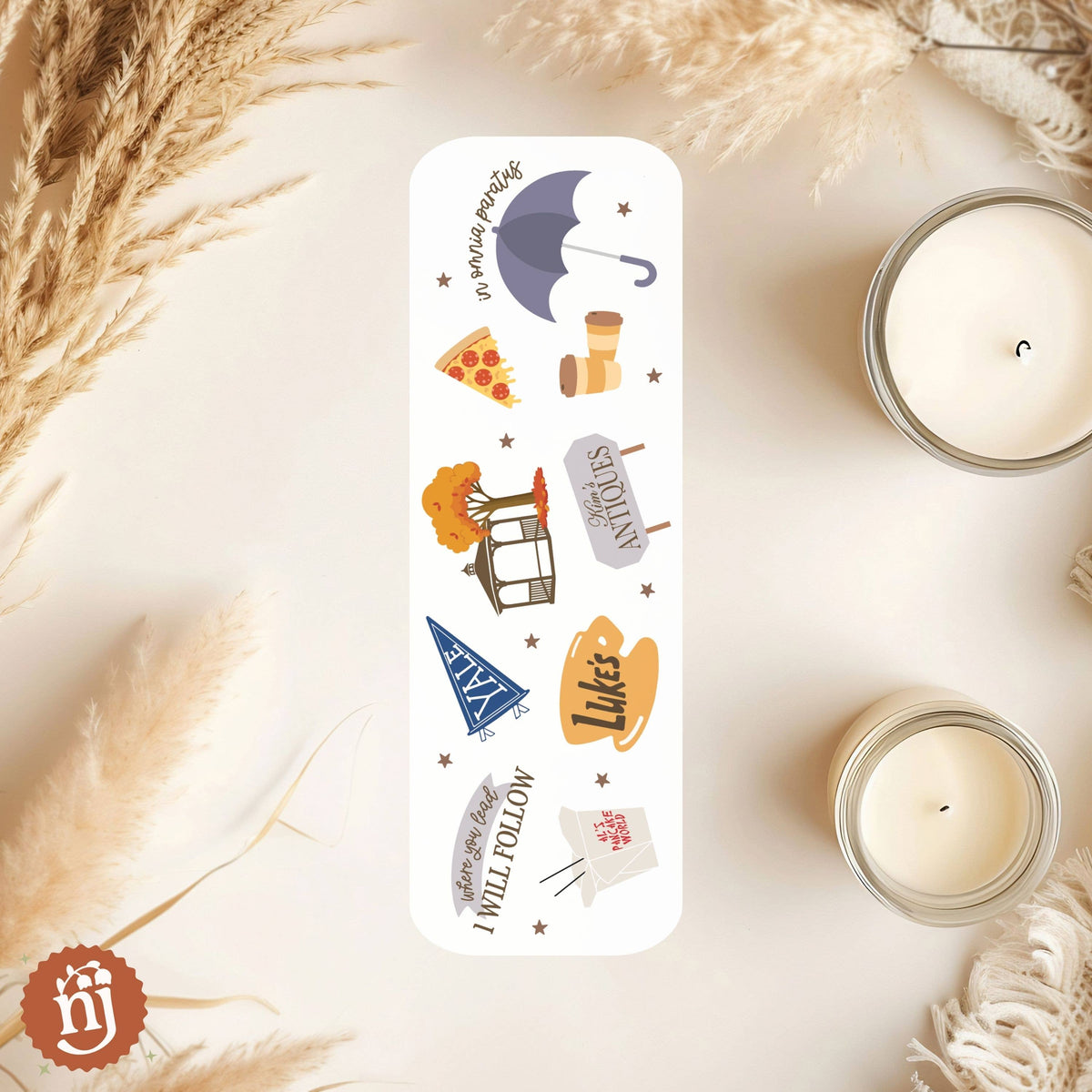 Gilmore Girls Inspired Bookmark