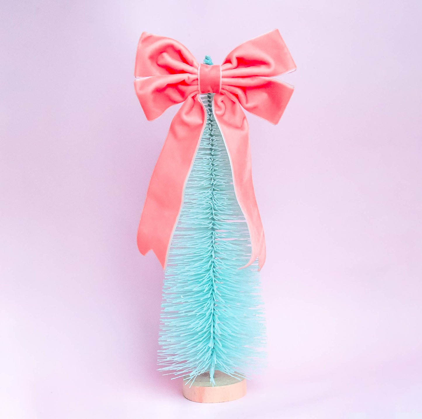 Bottle Brush Tree | Mint | Sparkle Christmas Tree: 13"