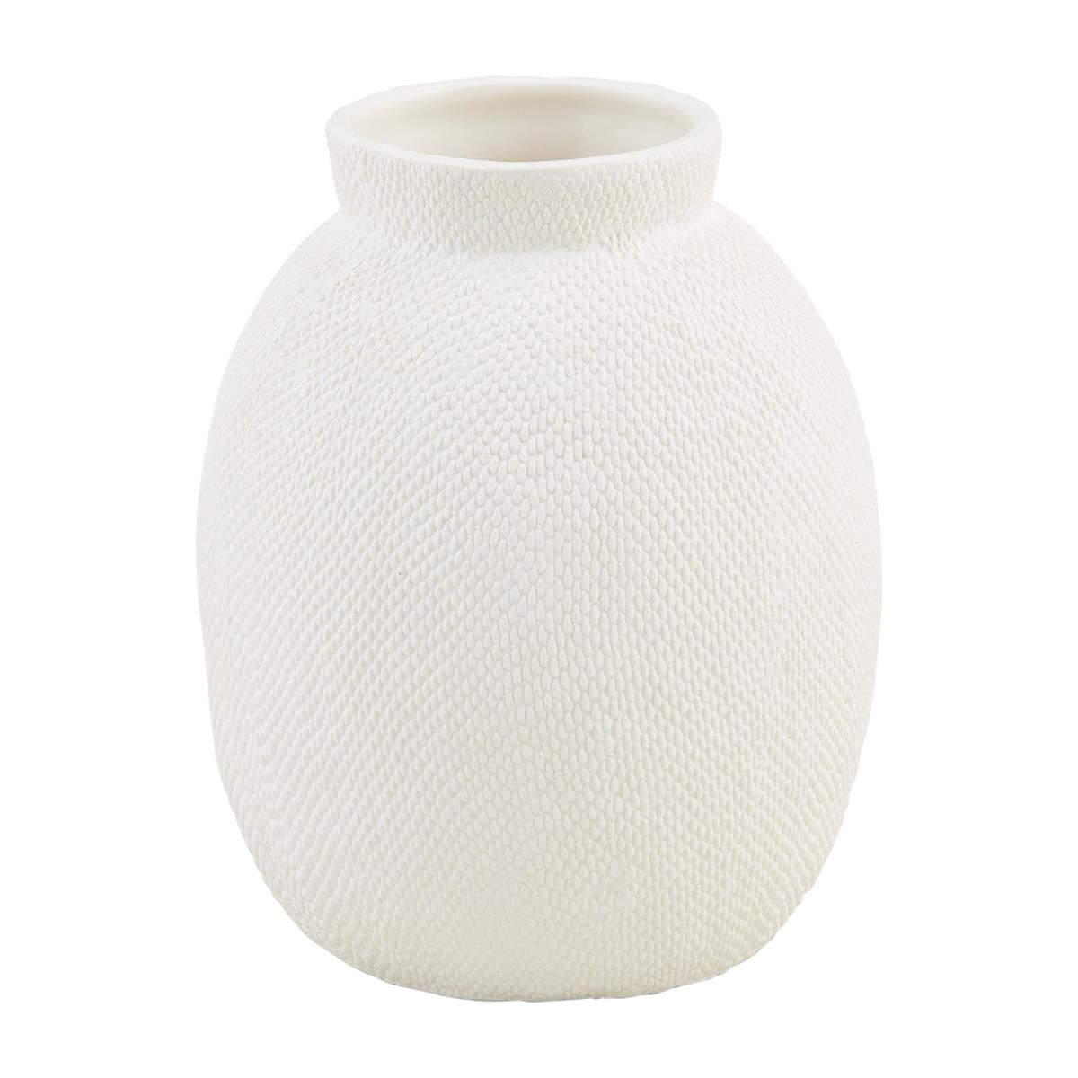 Mudpie Short Pressed Textured Vase