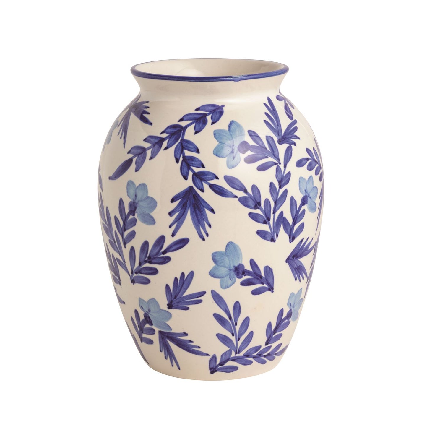 Mudpie Blue Vine Large Vase