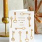 Keys Welcome Home Greeting Card | Housewarming Card