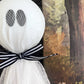Rustic Primitive Halloween Draping Ghost