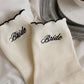 Bride Ruffle Socks