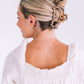 Teleties Open Hair Clip Large Blonde Tortoise