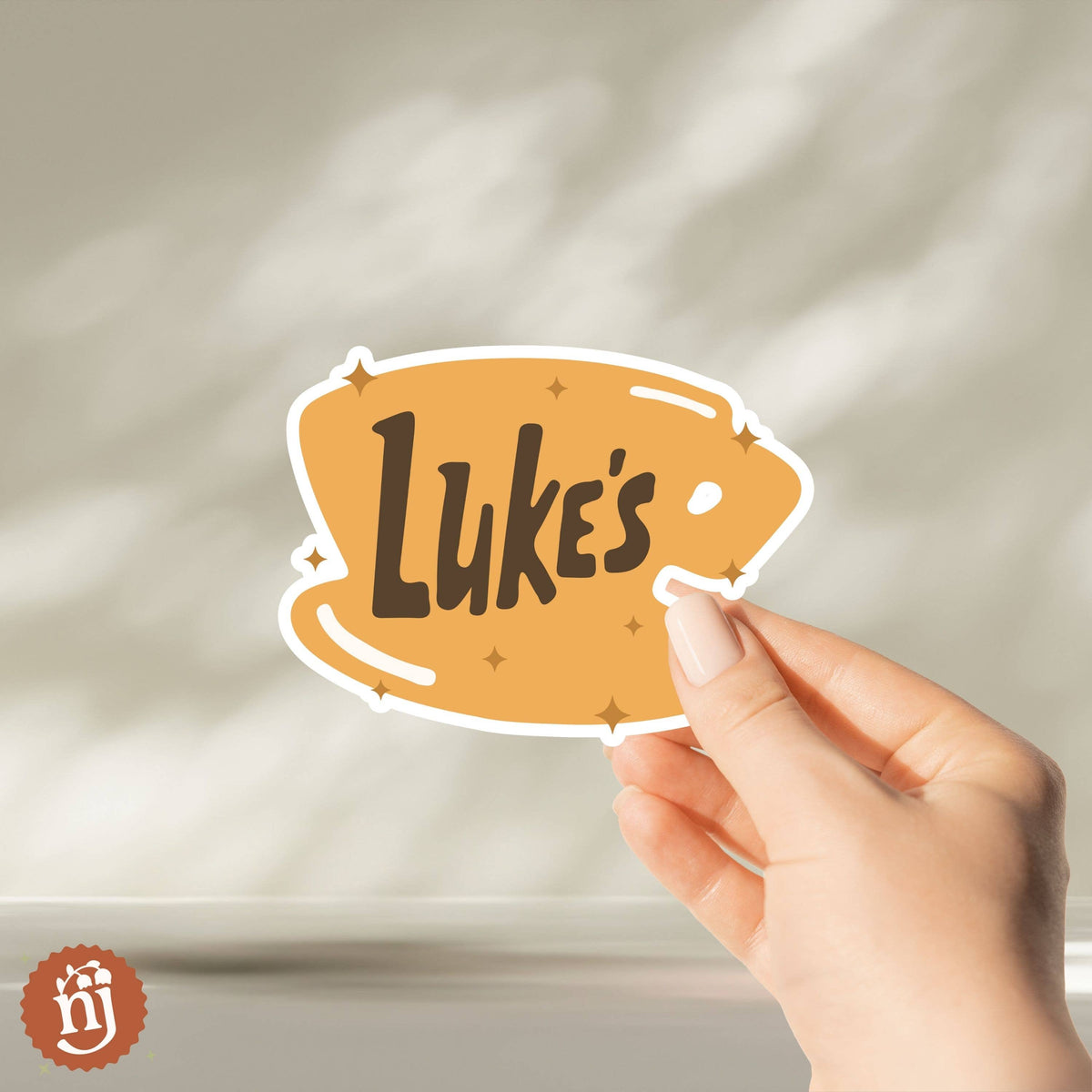 Luke's Diner Sticker | Gilmore Girls Inspired