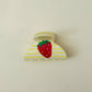 Strawberry Eclectic Claw Clip