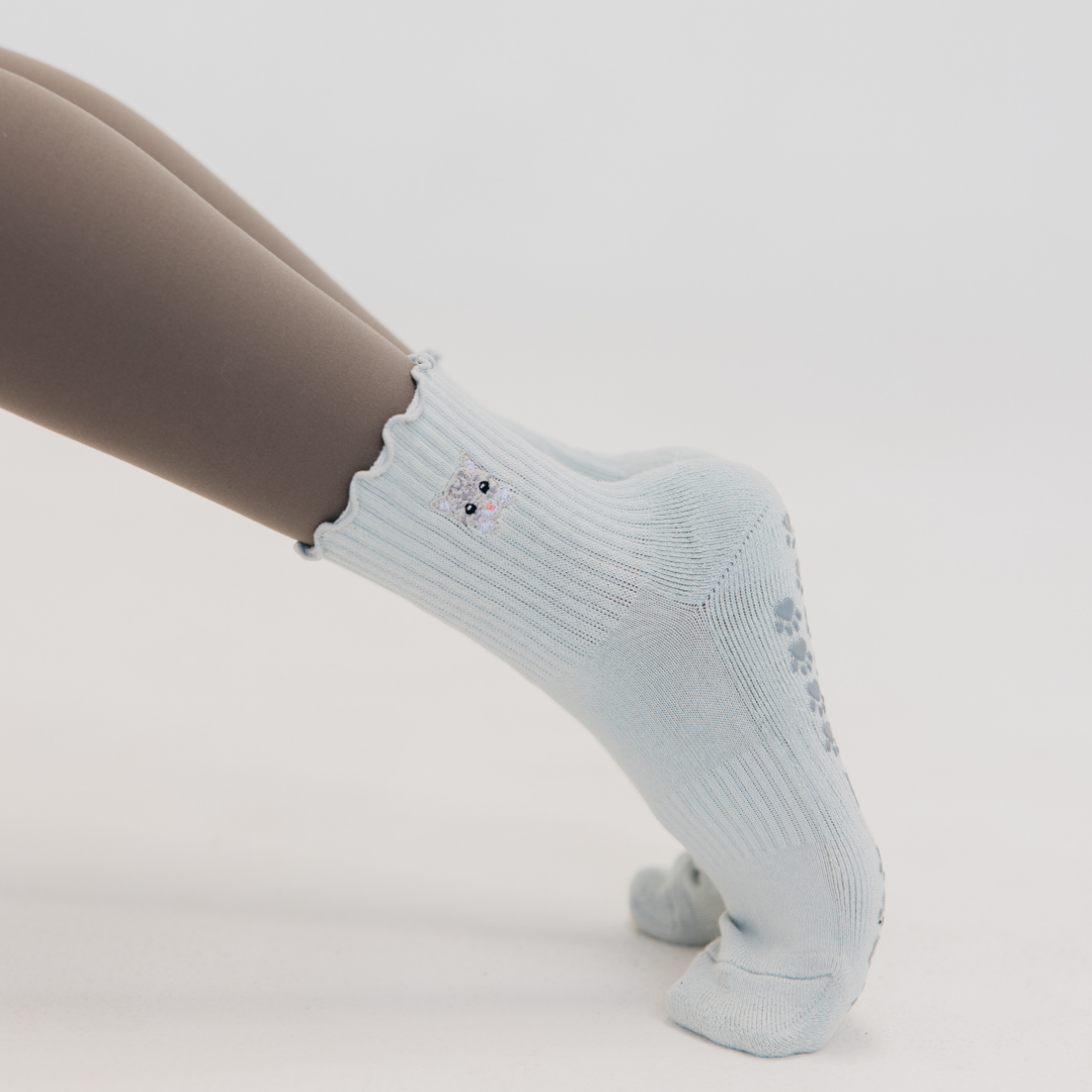 Meow Cat Grip Socks