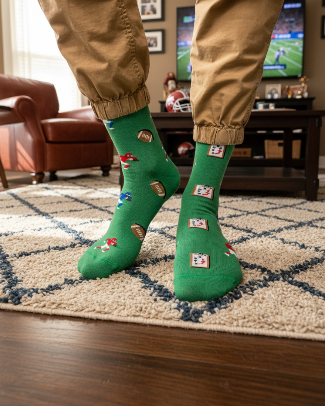 Men's Football Players  Mid-Calf Socks