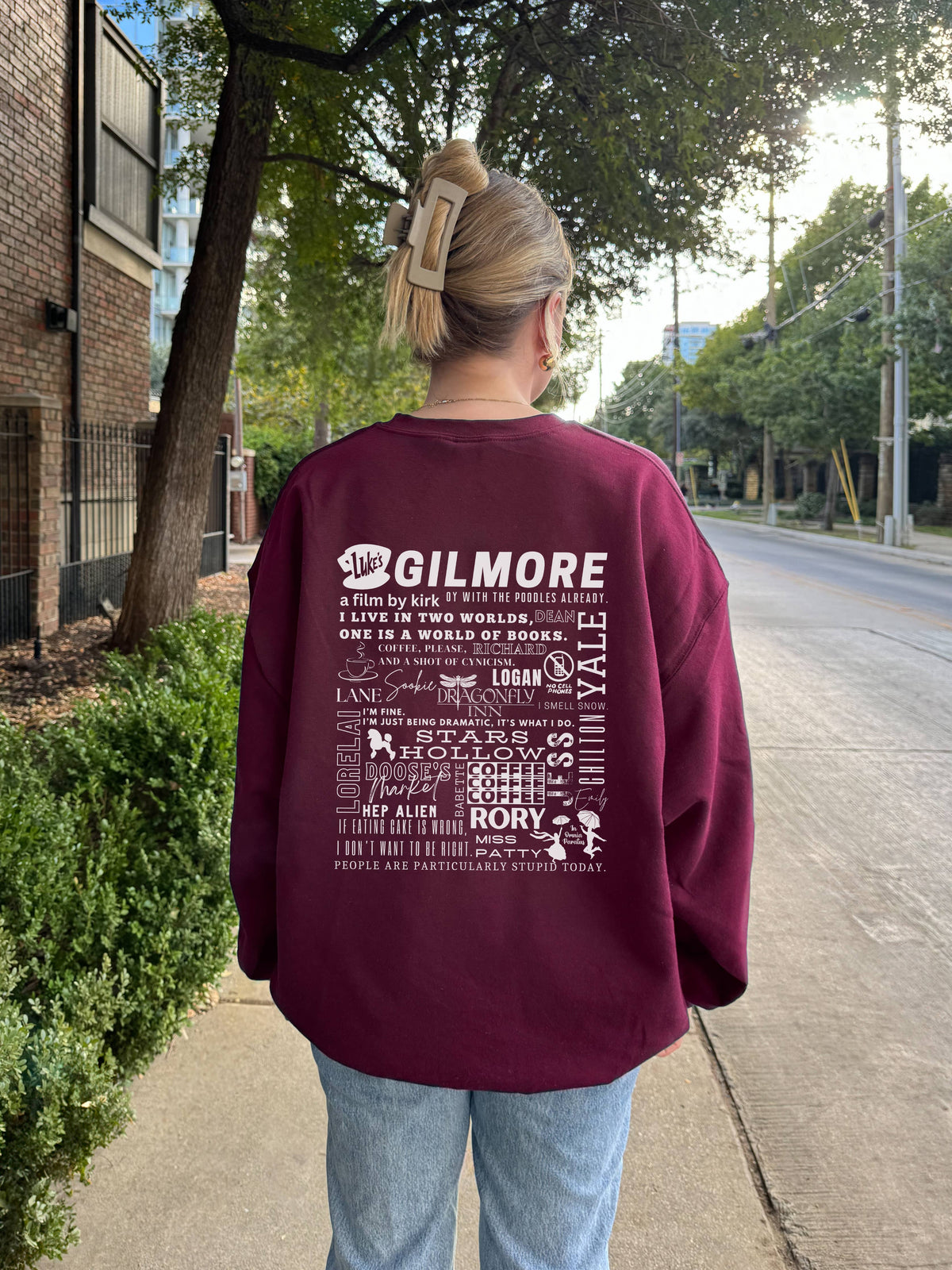 Gilmore Girls Quotes Stars Hollow Sweatshirt