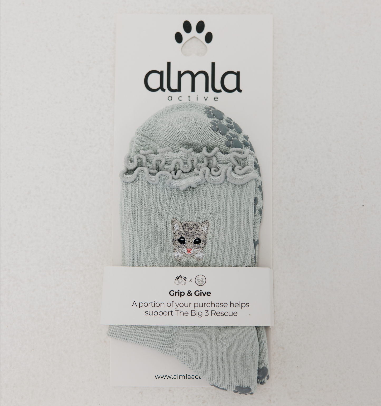 Meow Cat Grip Socks