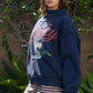 Lucky Duck Reversible Mockneck Sweatshirt