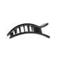 Teleties Flat Rectangle Hair Clip Medium Jet Black