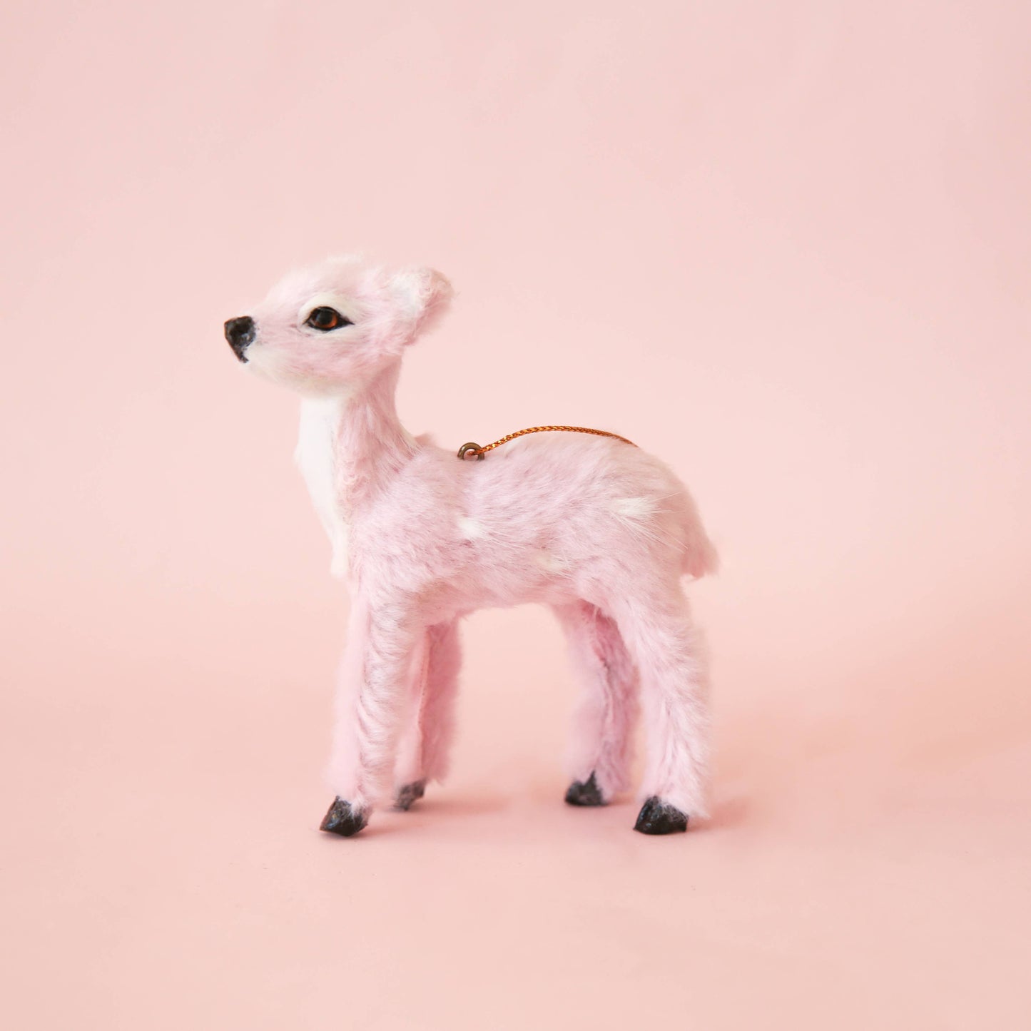 Holiday Reindeer Ornament | Pink: Doe