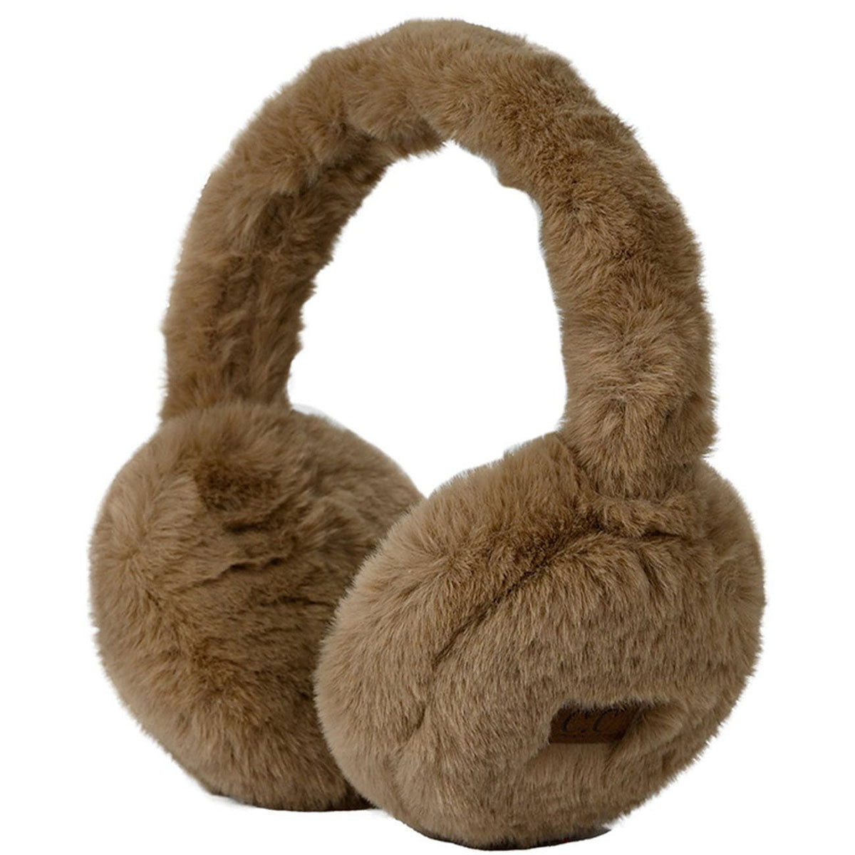 Faux Fur Must Have Winter Warm Earmuff: Mocha