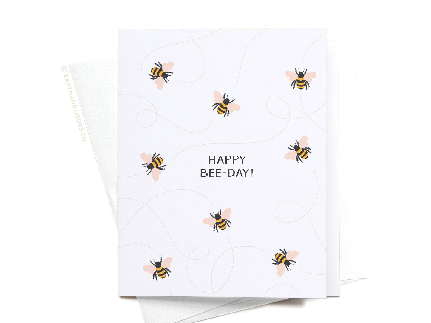 Happy Bee-day Greeting Card
