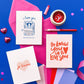 Salty - Letterpress Valentine Greeting Card