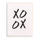 XOXO - Letterpress Valentine Greeting Card