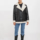 Brunette The Label Florence 2.0 Jacket With Faux Shearling