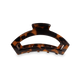 Teleties Open Hair Clip Small Tortoise