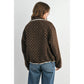 High Pile Fleece Puffer Jacket