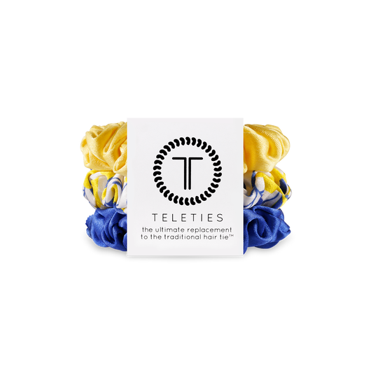 Silk Hair Scrunchie | Small | Limoncello