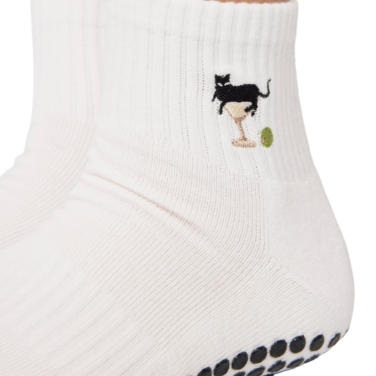 Souls. Cat Martini Grip Socks