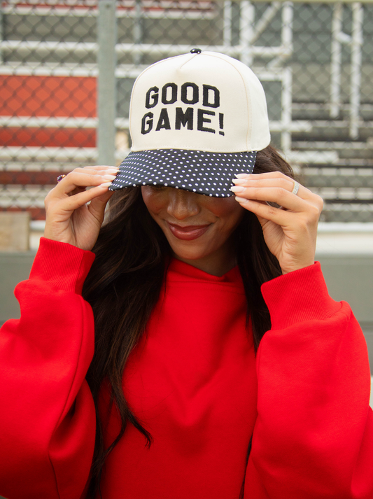 Charlie Southern Good Game Polka Dot Trucker