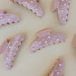 Spring Fling Pearl Claw Clip