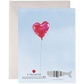 Helium Love Greeting Card Greeting Card