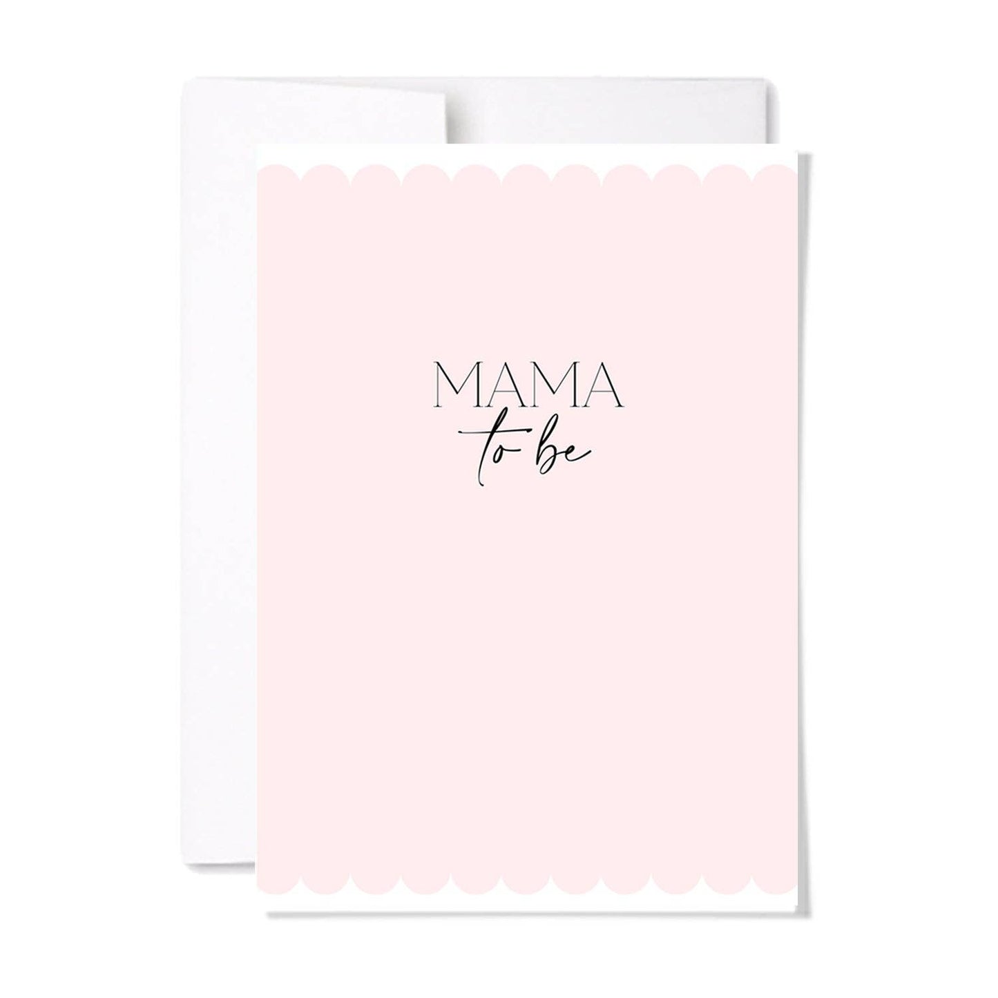 Mama to Be Baby Shower Card | New Mom Congratulations: Single Card