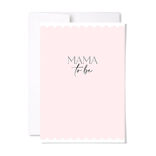 Mama to Be Baby Shower Card | New Mom Congratulations: Single Card
