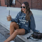 Friday + Saturday Fun Mom Club Corded Sweatshirt