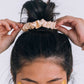 Teleties Silk Hair Scrunchie | Large | For the Love of Nude