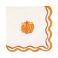 Pumkin Bow Cocktail Napkin (24 ct)