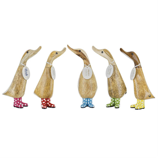 DCUK Spotty Boots Duckling