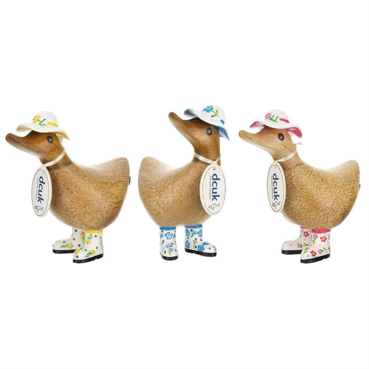 DCUK White Hat And Boots Duckys