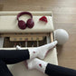 The Red Cabernet Grip Socks