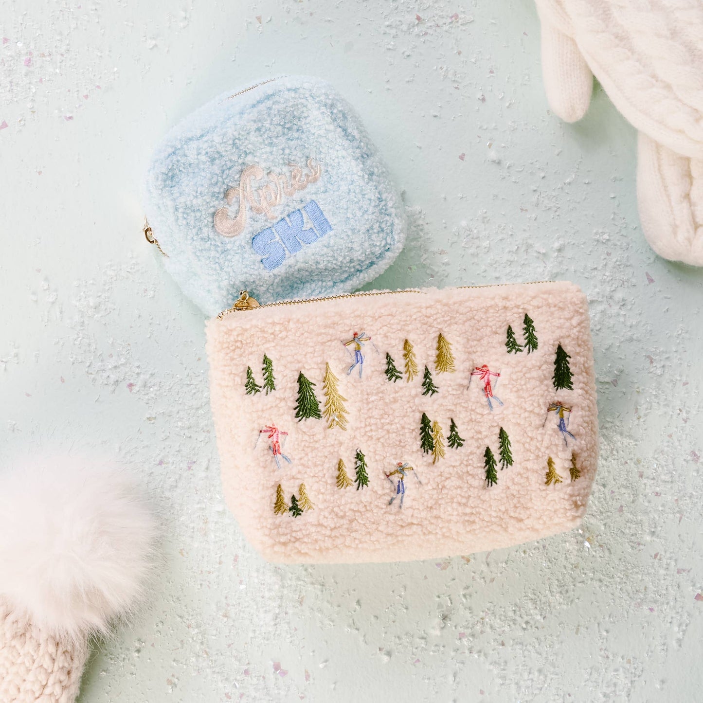 Teddy Pouch-Square Aprés Ski