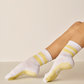 The Chunky Crew Grip Sock: Lemon
