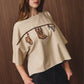 Short Sleeve Rodeo Laundry Line Top