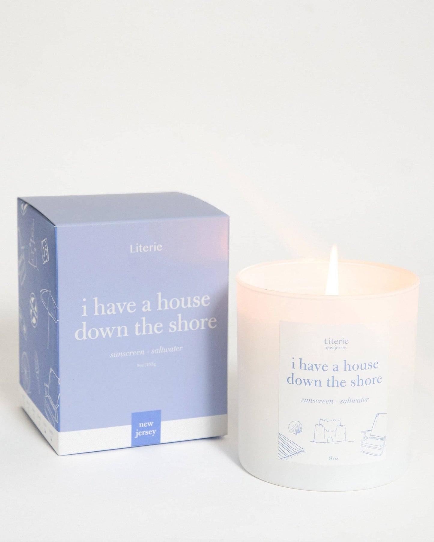 I Have a House Down The Shore Candle
