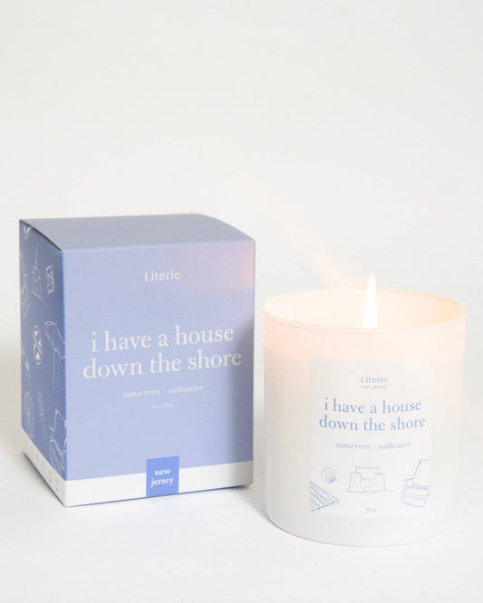 I Have a House Down The Shore Candle