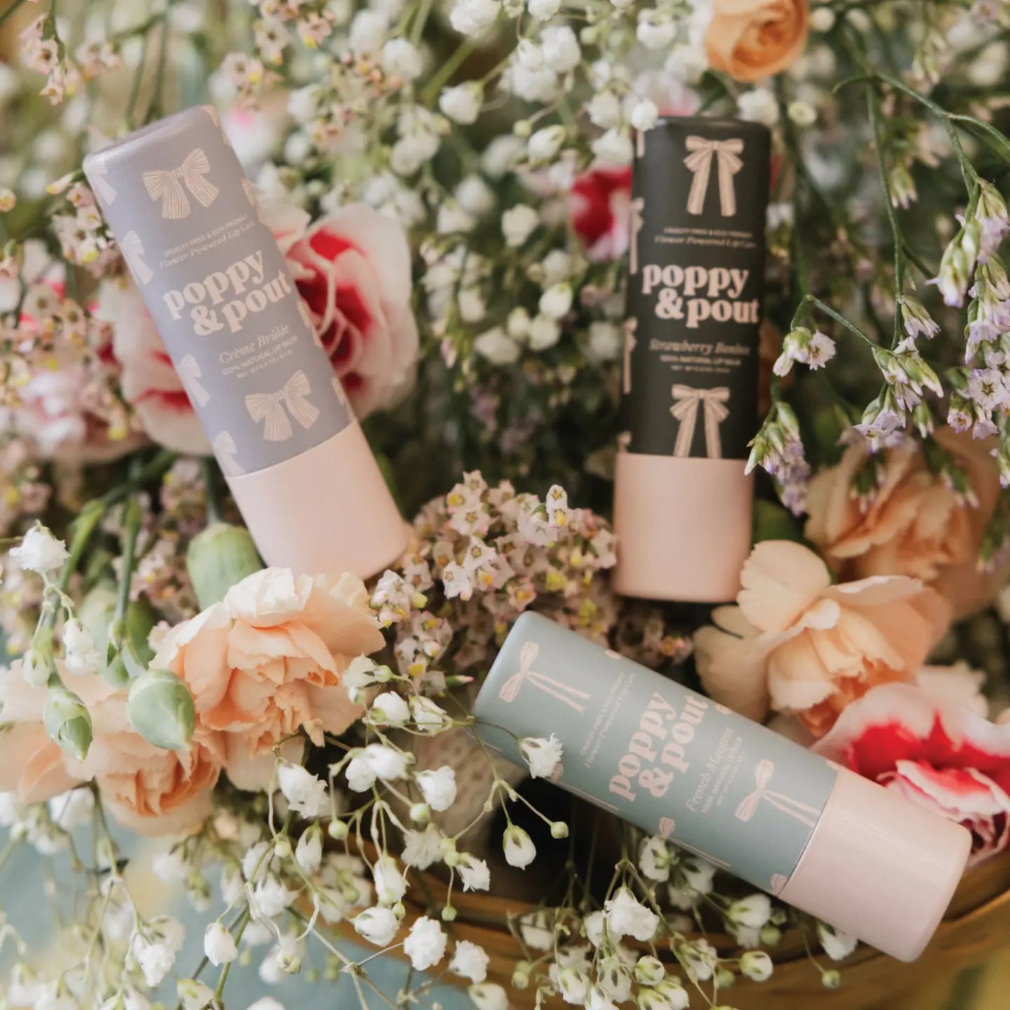 Poppy & Pout Creme Brulee Lip Balm