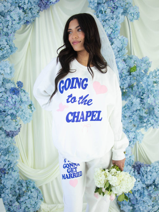 Friday + Saturday Going To The Chapel Sweatshirt