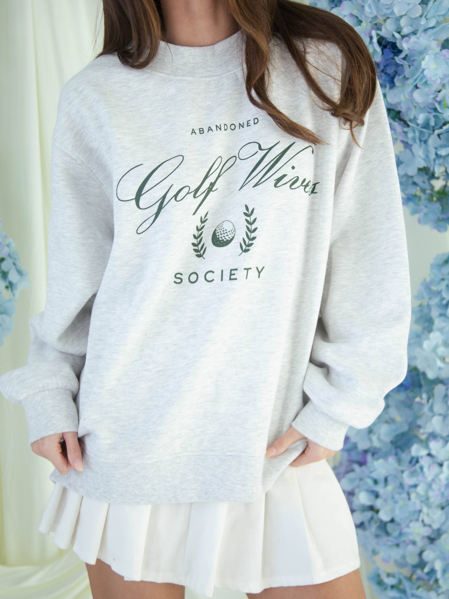 Friday + Saturday Golf Wives Mockneck