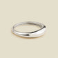 Made By Mary Mini Gloss Ring Silver