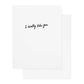 I Really Like You