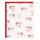 Santa Mugs Holiday Card: Single
