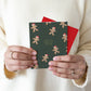 Gingerbread Christmas Card: Single
